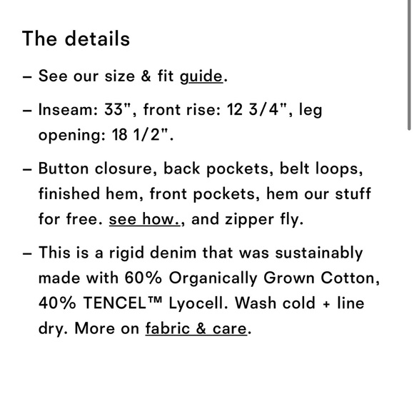 Reformation Wilder High Rise Wide Leg Jean - Picture 5 of 5